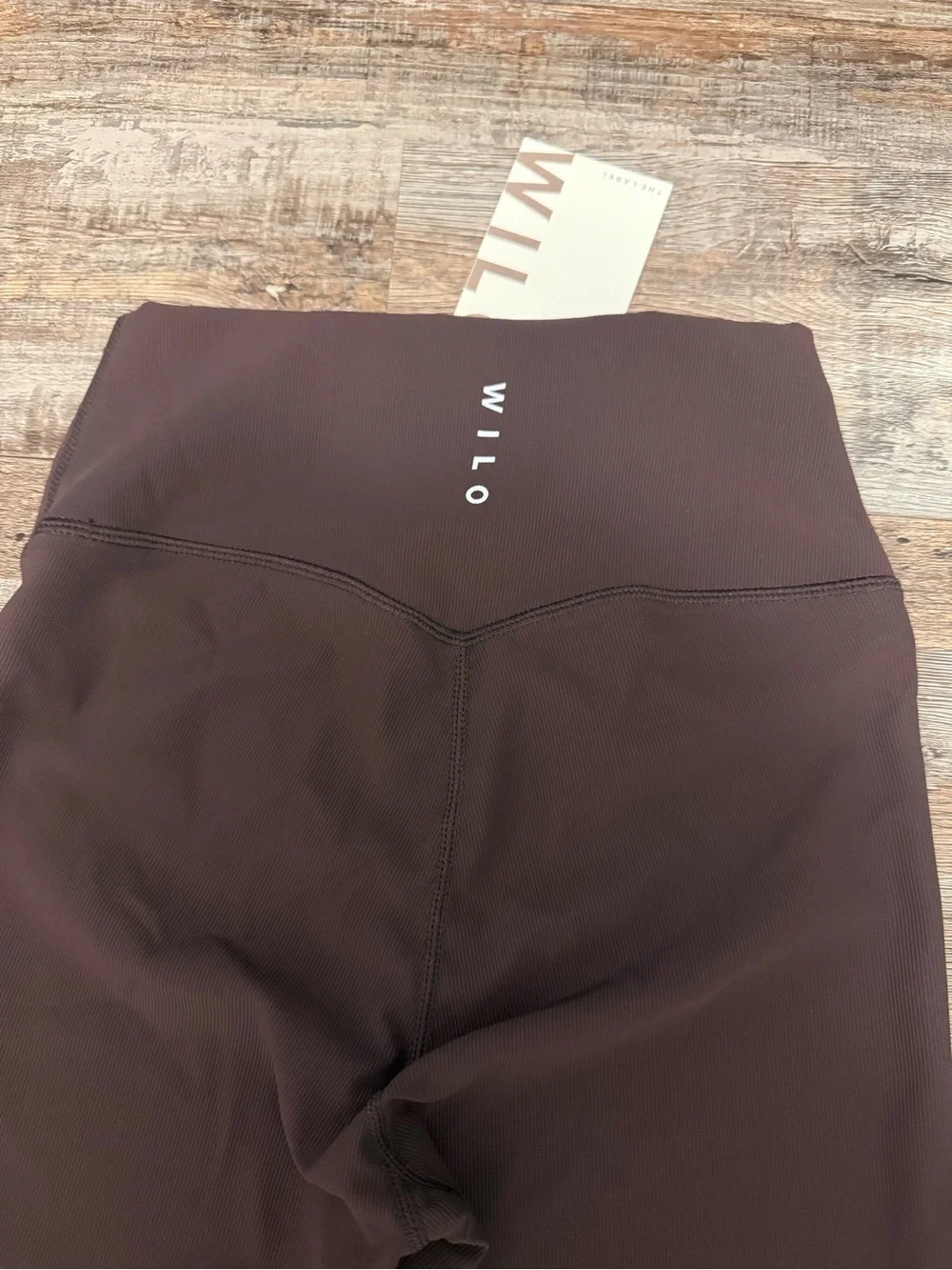 WILO The Label Wellness Club Active Set S Brown Hoodie Legging Lounge Travel NWT
